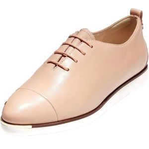 New Cole Haan Grand Ambition Lace Up Flats